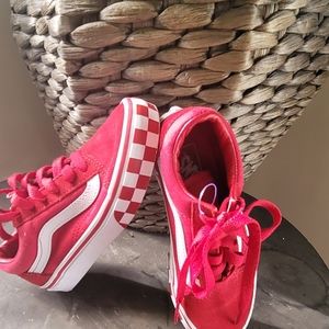 Toddler Vans-seude and canvas